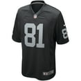 thumbnail image 2 of Men's Nike Tim Brown Black Las Vegas Raiders Game Retired Player Jersey, 2 of 4
