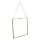 thumbnail image 2 of 1Pc Hanging Glass Photo Frame Transparent Specimen Clip Decorative Picture Frame, 2 of 6