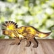 thumbnail image 5 of Mesa de noche con ilusión óptica 3D y grabado de dinosaurios de madera hueca Fityle Triceratops, 5 of 9