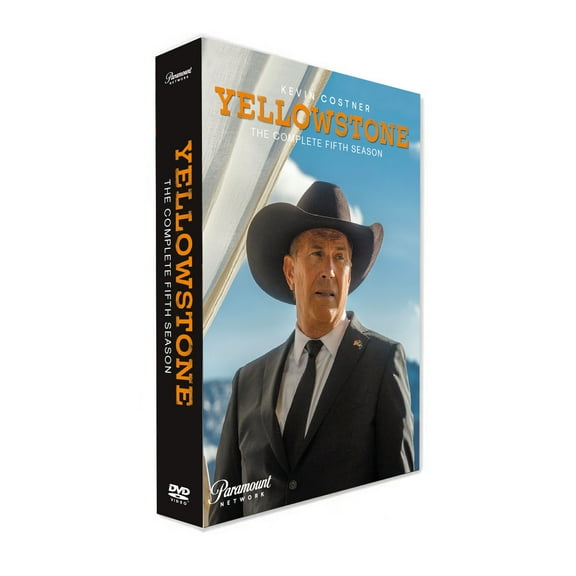 Yellowstone: The Complete Season 5 Five Part 1&2 (DVD,7-Disc Box Set) New Brand
