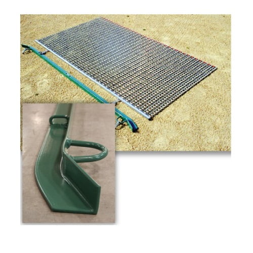 Baseball Field Drag Mat w/ Cutting Bar