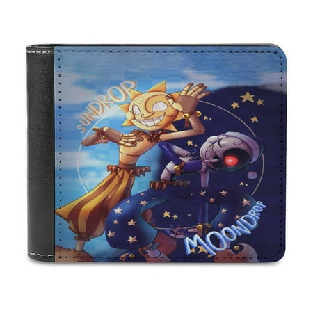 Sundrop Moondrop Wallet for Men Bifold Wallets Leather Purse Clutch Card Holders Travel Wallet Thin Money Bag Cash Case Coin Purse
