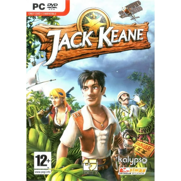 Jack Keane PC DVDRom - Wild, action-packed point & click adventure