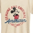 thumbnail image 3 of Disney - Mickey American Original - Women's Short Sleeve Graphic T-Shirt, 3 of 5