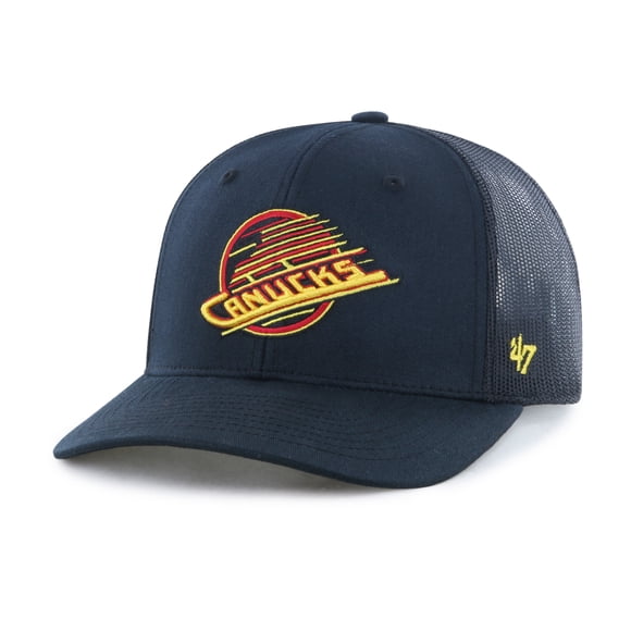 Vancouver Canucks NHL '47 Mesh Back Trucker Cap