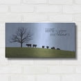 thumbnail image 3 of Luxe Metal Art 'Home Is Where Your Herd Is' by Lori Deiter, Metal Wall Art, 24"x12", 3 of 10