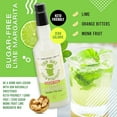 thumbnail image 2 of Top Hat Keto Sugar Free Lime Margarita Mix - Naturally Sweetened with Monk Fruit - 2 Pack 32oz Liquid Plastic Bottles, 2 of 6