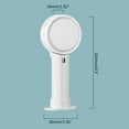 thumbnail image 5 of Handheld Personal Mini Fan USB Rechargeable Portable Fan with LED Light, 5 of 20