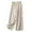 Beige, variant on Ediodpoh Women High Waisted Nine Point Loose Casual Pants Summer Wide Leg Pants for Women Beige L