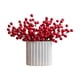 thumbnail image 2 of Adornos de año nuevo chino Florero de cerámica Decoración Ramo Macetas para el hogar Escritorio Artificial Fortuna Frutas para el festival de , estilo b perfecl flores falsas, 2 of 8