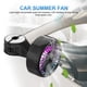 thumbnail image 5 of Ventilador Circulador Aire Con Carga USB Circulador Coche Eléctrico RGB (negro), 5 of 9