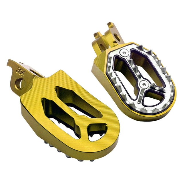 Accesorios de clavijas shamjiam soportes de pedales de aleación de aluminio reemplazo de Pedal de motocicleta Longitud 127 cm