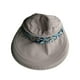 thumbnail image 3 of Sombrero de sol para mujer, cómodo, moderno, plegable, con cuello Caqui, 3 of 9