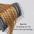 thumbnail image 3 of L'ange Hair SIENA WIDE Brush: Pro Detangler for All - Vented, Flexible, Heat-Resistant, 3 of 6