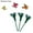 Random Color, variant on Limorve 3Pcs Solar Powered Flying Fluttering Fake Butterfly Stake Garden Ornament Decor