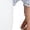 White, variant on Ellos Women's Denim Bermuda Shorts Shorts