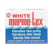Marine-Tex RM306K Marine-Tex - White, 14 oz.
