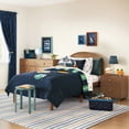 thumbnail image 3 of Mainstays Kids Body Pillow with Plush Ribbed Corduroy Removable Cover, 48" x 20", Dark Green, 3 of 5