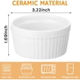thumbnail image 2 of Ceramic Butter Warmer Set with 32 Tealight Candles for Cheese, Chocolate, Fondue and Seafood, 2 of 6