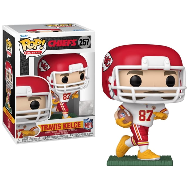¡Funko Pop! Figura de vinilo de Travis Kelce #257 de los NFL Chiefs, 9,5 cm