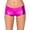 a-Hot Pink415114, variant on Womens Street Style Low Rise Solid Color Shiny Leather Shorts Slim Fit Stretchy Casual Shorts For Party Summer Daily Wear L