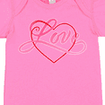 thumbnail image 4 of Inktastic Love in Red and Pink with Heart Boys or Girls Baby Bodysuit, 4 of 5