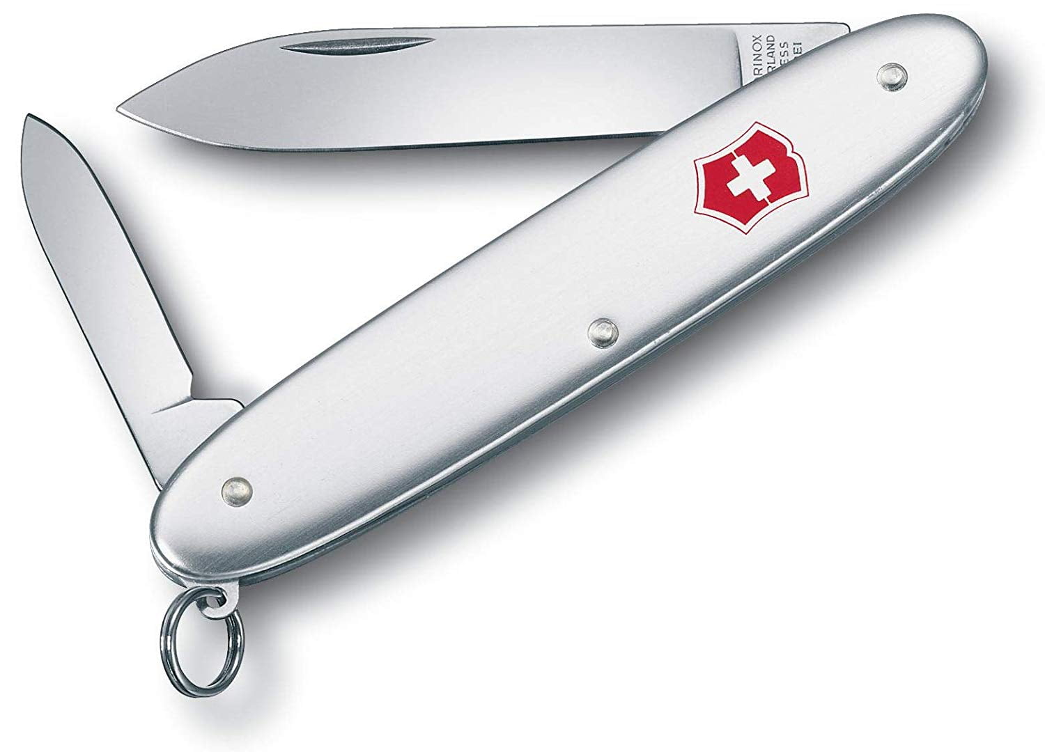 Swiss Army Excelsior Secretary Medium Pocket Knife Alox, Silver with