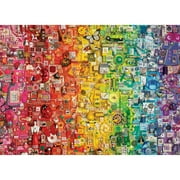Cobble Hill 1000 Piece Puzzle: قوس قزح ملون - ملصق مرجعي متضمن ، بانوراما عالية الجودة ، صديقة للأرض