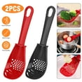 thumbnail image 2 of Cooking Spoon Heat Resistant Soup Colander Scoop Kitchen Multifunctional Utensil, 2 of 10
