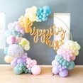 thumbnail image 4 of czcpp-95pack Pastel Balloons Different Size 18/12/10/5 Inch Pastel Balloon Garland Arch Kit for Graduation, Wedding, Birthday, Princess Theme, Easter, Baby Shower, Anniversary Party Decorations, 4 of 4