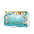 thumbnail image 2 of 18 Months Desk Calendar With Daily Grids And To Do List, Vertical Flip Calendar On Thick Cardboard Stand For Home Office, 2026 2027 Calendar With Holiday Reminders, 2 of 6