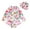 Flower, variant on Younger Tree Infant Baby Girl One-Piece Swimsuit Long Sleeve Rash Guard Swimwear Hat Bathing Suit Set for 3-6 Months
