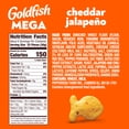 thumbnail image 3 of Goldfish Mega Bites Cheddar Jalapeno Crackers, 5.9 oz Bag, 3 of 11