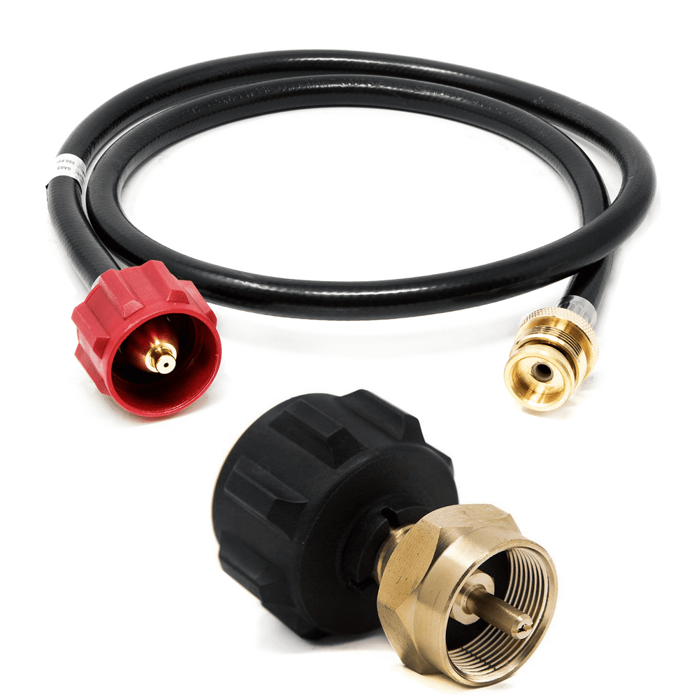 GasOne - Propane Refill Adapter and Propane Hose Adapter 1lb to 20lb