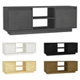 thumbnail image 2 of vidaXL Solid Pinewood TV Cabinet Wooden Stereo Plasma Cabinet Multi Colors, 2 of 17