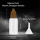 thumbnail image 2 of 50 Pequeñas Vacías con Gotero, de Plástico, con Punta Fina, 15 Ml, Gotero Portátil para Líquido, Color Marrón, 2 of 5