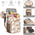 thumbnail image 5 of Camping Cooler Backpack 26 Cans,Insulated Backpack Insulated Leak Proof Travel Cooler Bag Waterproof Lunch Picnic Beach Work Trip Thermal Bag Drink Beverage Beer Bag Cooler Rainbow Cartoon, 5 of 6