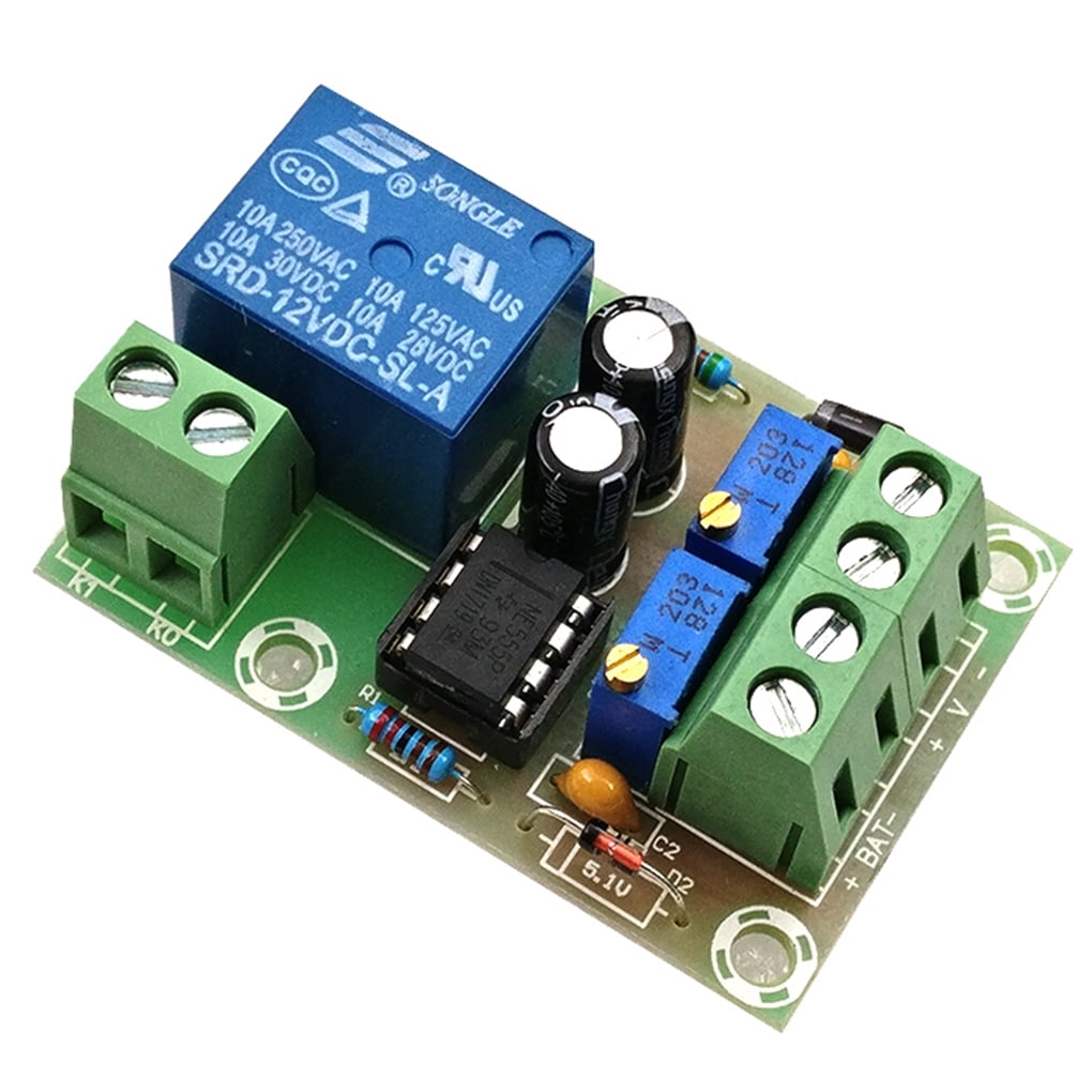 XH-M601 Battery Charging Control Board 12V Charger Power Control Module L&6
