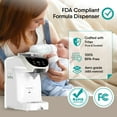 thumbnail image 3 of Attack Baby Formula Dispenser WiFi Formula Maker Accurate Dispensing Baby Bottle Warmer, 3 of 5