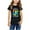 Black, variant on naisibaby Baby Toddler Boys Girls World Book Day Printed Short Sleeve Summer Crew Neck Casual Tops Black Size 4 T