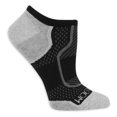 thumbnail image 2 of Fruit of the Loom Cool Zone Lightweight No-Show Socks for Women, Black Assorted, Sizes 8-12 (6-Pack), 2 of 5