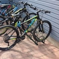 thumbnail image 7 of Trimate Bicycle Floor Parking Rack Stand for 4 Bicycles, Indoor Home Garage Storage,  2.4" Width for Most of Bicycles, 40"x12.6"x10.3", Steel Black Powder Coated, 7 of 7