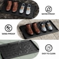 thumbnail image 4 of XIBUFE 2026 New Rubber Boot Tray, Shoe Trays for Entryway, Versatile Boot Mat Tray with Raised Edge, 27.5"X16" Rubber Mat for Shoe Organizer Indoor/Outdoor Use, 4 of 6