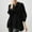 Sequin velvet tops-Black, variant on Velvet Tops for Women Plus Size Women's Casual Color Hooded Pocket Long Sleeved Sweater Jacket Blue S