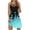 A Light Blue, variant on Dress Summer for Women Women's Summer Fashion Printed Sleeveless Suspenders Pullover Ladies Dress Sky Blue XXL