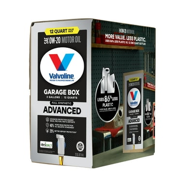 Valvoline Advanced Full Synthetic Motor Oil SAE 0W-20