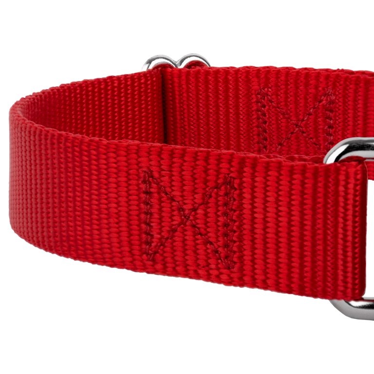 Dark red clearance dog collar