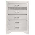thumbnail image 3 of Miranda 6-drawer Bedroom Chest White, 3 of 12