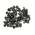 thumbnail image 1 of Ximing Pebbles River Rock Stones Multifunctional Polished Decorative Rocks Garden Decor for Planters Garden Indoor Vases Pots Indoor Black 2 to 3 cm, 1 of 10