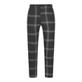 thumbnail image 4 of PuLe Men's Pants Mens Casual Plaid Jogger Pants Fashion Checked Flat Front Slim Fit Stretch Skinny Dress Pants Suit Trousers with Pocket, 4 of 6